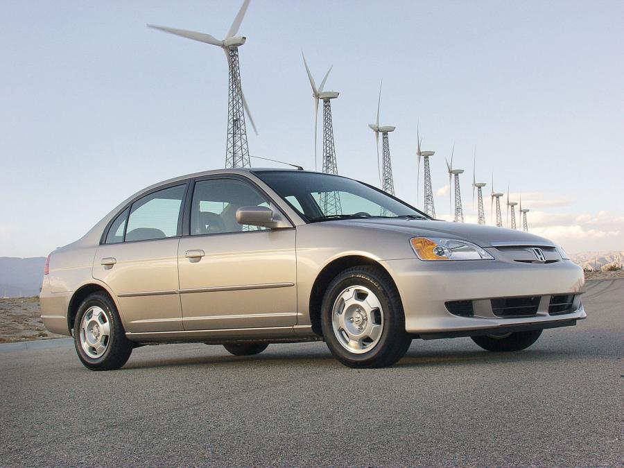  Honda Civic Hybrid 2003 года  (US) (фото 16 из 16)